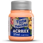 Tinta Acrilex 04140 Tecido 37Ml Cor 634 Rostinho De Boneca