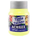 Tinta Acrilex 04140 Tecido 37Ml Cor 808 Amarelo Bebe