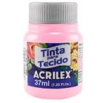 Tinta Acrilex 04140 Tecido 37Ml Cor 813 Rosa Bebe