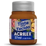 Tinta Acrilex 04140 Tecido 37Ml Cor 814 Chocolate