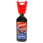 Acripuff Acrilex 04812  6X35Ml Cor 520	Preto