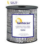 Lantejoula Lantecor Tr-8Mm Met C/50M Cor 10 Prata