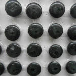 Botao Ibg 10021-20 Pes C/48 Cor 505 - Preto