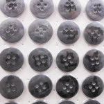 Botao Ibg 10172-24 Pes C/48 Cor 760 - Preto