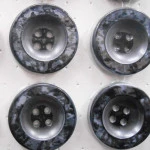 Botao Ibg 10362-45 Pes C/12 Cor 505 - Preto