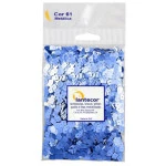 Lantejoula Lantecor Quad 106 Met C/1000 Cor 61 Azul Royal