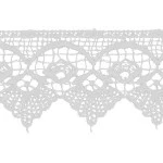 Guipure Imp Trader 107651 3,5Cm C/13,70M Cor Branco