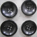 Botao Ibg 11208-40 Pes C/12 Cor 6951 - Preto