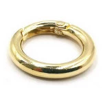 Argola Roma Ro119163 Articulada 18Mmc/10 Cor Dourado