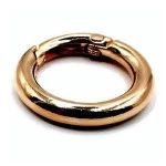 Argola Roma Ro119163 Articulada 18Mmc/10 Cor Ouro Velho