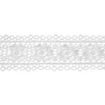 Guipure Imp Trader  12509 4,0Cm C/13,70M Cor Branco