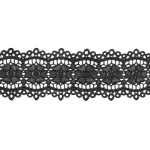Guipure Imp Trader  12510 5,5Cm C/13,70M Cor Preto