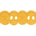 Tira Bord Trader  12579 2,3Cm C/13,7M Cor 17*-Amarelo Ouro