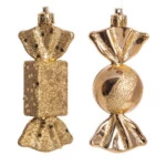 Enf.Cromus 1350785/86 Bala Glitter C/4 Cor 1350785 Ouro