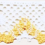 Renda Paraiba Co 141832 3,3Cm C/20M Cor Bca/Amarelo