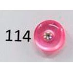 Botao Fis Strass-144 X 24 C/24 Cor 114 Rosa Esc