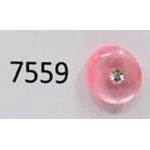 Botao Fis Strass-144 X 24 C/24 Cor 7559 Rosa Bb