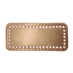 Base Roma Ro151509 Bolsa Couro Ret25X12 Cor Bege
