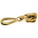 Cursor Ziper Roma N5 Ro151912 C/10 Cor Dourado