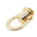 Porta Alca Roma Ro152417 1,5Cm 2Pares Cor Dourado