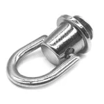 Porta Alca Roma Ro152417 1,5Cm 2Pares Cor Niquel