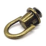 Porta Alca Roma Ro152417 1,5Cm 2Pares Cor Ouro Velho