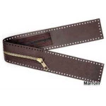 Fecho Roma Ro152517 Bolsa Couro Zp 52Cm Cor Marrom