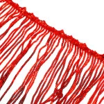 Franja Paete Roma 17Cm Ro153299 13,7M Cor 035 Vermelho