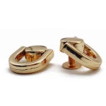 Porta Alca Roma Ro153912 2X1Cm 2Pares Cor Dourado