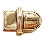 Fecho Roma Ro154044 Bolsa 3,2X2Cm Cor Dourado
