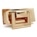 Fecho Roma Ro154048 Bolsa 4,5X2Cm Cor Dourado