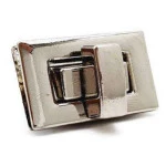 Fecho Roma Ro154051 Bolsa 2,3X1,6Cm Cor Niquel