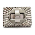 Fecho Roma Ro154193 Bolsa 3X4,2Cm Cor Niquel