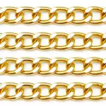 Corrente Roma Aluminio Ro154471 Cor Dourado