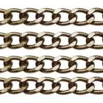 Corrente Roma Aluminio Ro154471 Cor Ouro Velho