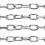 Corrente Roma Aluminio Ro154476 Cor Niquel