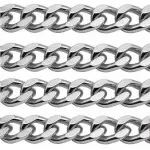 Corrente Roma Aluminio Ro154478C Cor Niquel