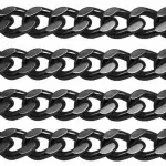 Corrente Roma Aluminio Ro154478C Cor Onix