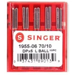 Agulha Singer Ind 1955 Cabo Grosso C/10 Espessura 10