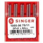 Agulha Singer Ind 1955 Cabo Grosso C/10 Espessura 11