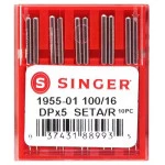 Agulha Singer Ind 1955 Cabo Grosso C/10 Espessura 16