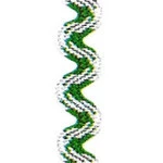 Sianinha Sao Jose 222/02 Mista 10M Cor 37 - Branco/Verde Esmeralda