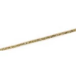 Elastico Sao Jose 02R 1Mm Metal 50M Cor Ouro