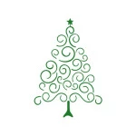 Stencil Acrilex 30001 130 X 130 Mm Cor 1290 Arvore Natal 2