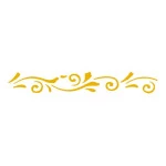 Stencil Acrilex 30003 300 X 80 Mm Cor 1125 Arabescos