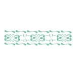 Stencil Acrilex 30003 300 X 80 Mm Cor 1150 Grade 2