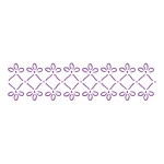 Stencil Acrilex 30003 300 X 80 Mm Cor 1240 Corrente