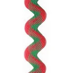 Sianinha Sao Jose 334/02 Mista 10M Cor 101 -Vermelho/Verde Esmeralda