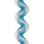 Sianinha Sao Jose 334/02 Mista 10M Cor 36 - Branco/Azul Turquesa