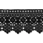 Guipure Imp Trader  52322 6,0Cm C/13,70M Cor 6 Preto
